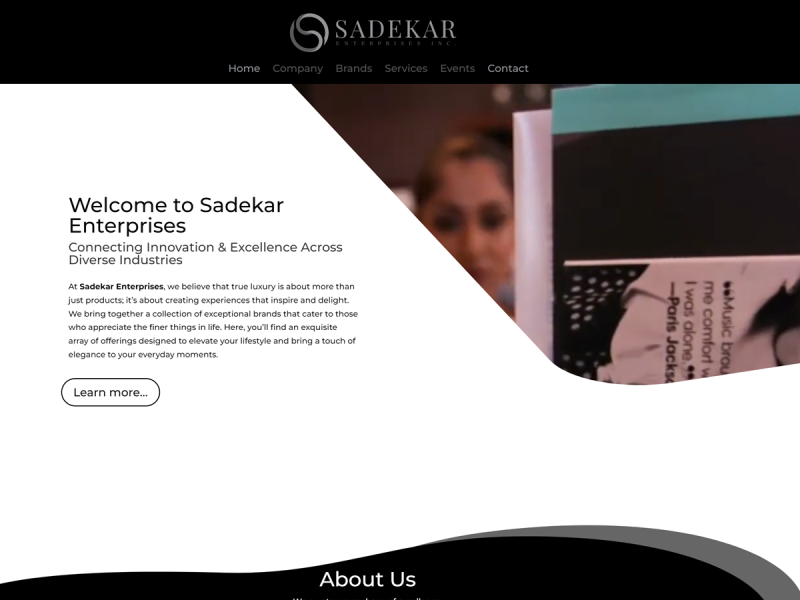 Sadekar web design portfolio